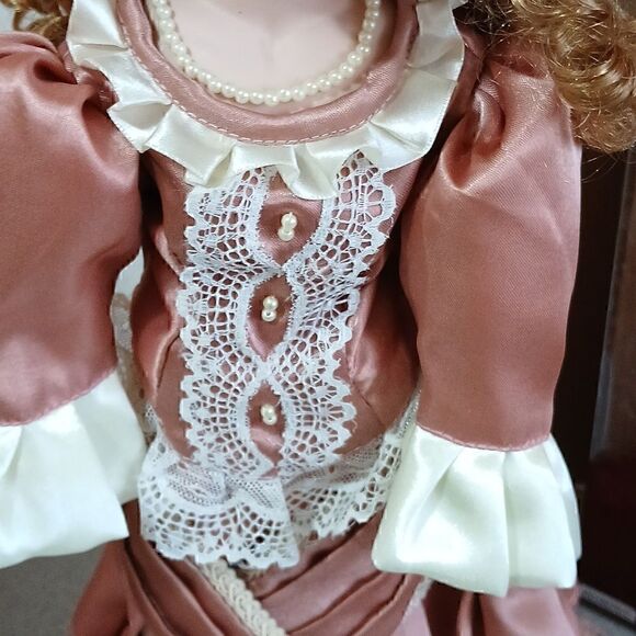 Gift of Time Collectible Porcelain Doll 18" NWOT - Picture 3 of 10